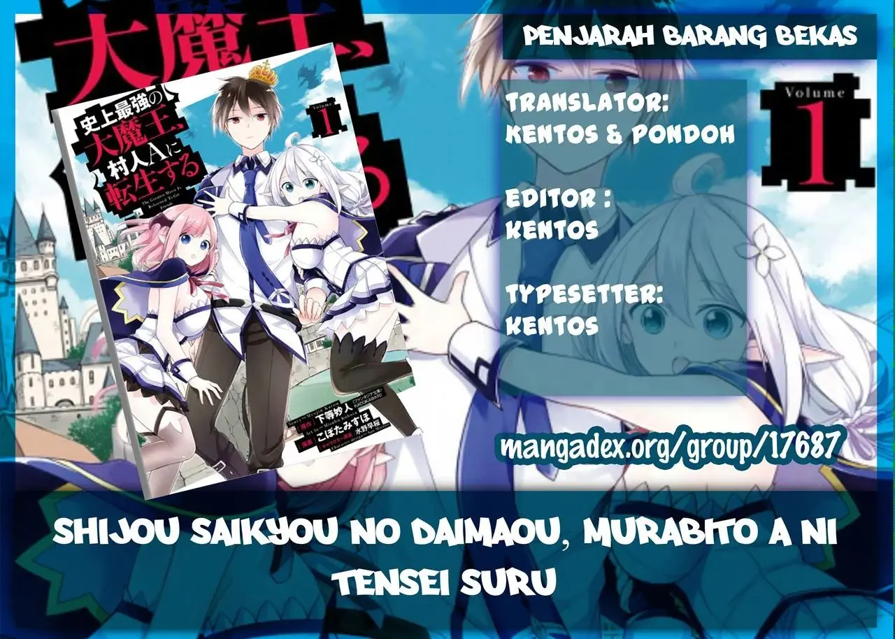 Baca Komik <b>Shijou</b> <b>Saikyou</b> <b>no</b> Daimaou <b>Murabito</b> <b>A</b> <b>ni</b> <b>Tensei</b> <b>suru</b> Ch...