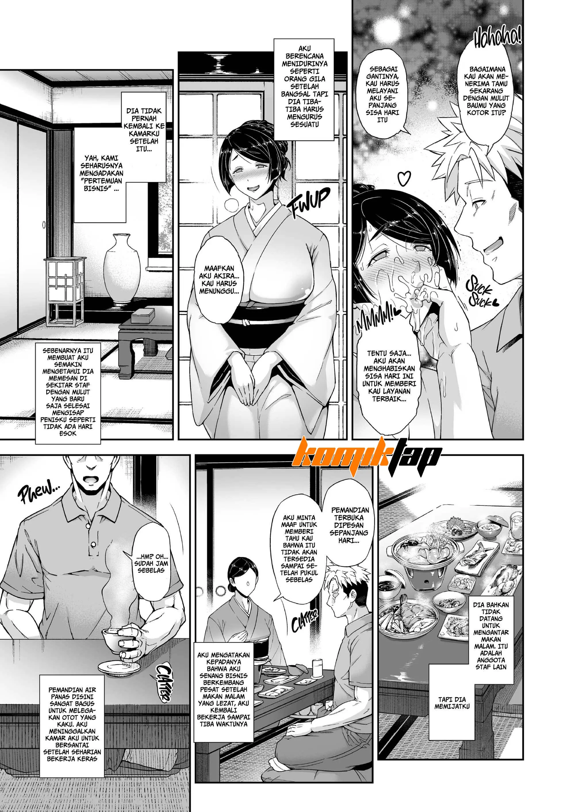 The Hostess of This Esteemed Springs is a Shameless Sex Addict Chapter 1 -  Manhwadesu