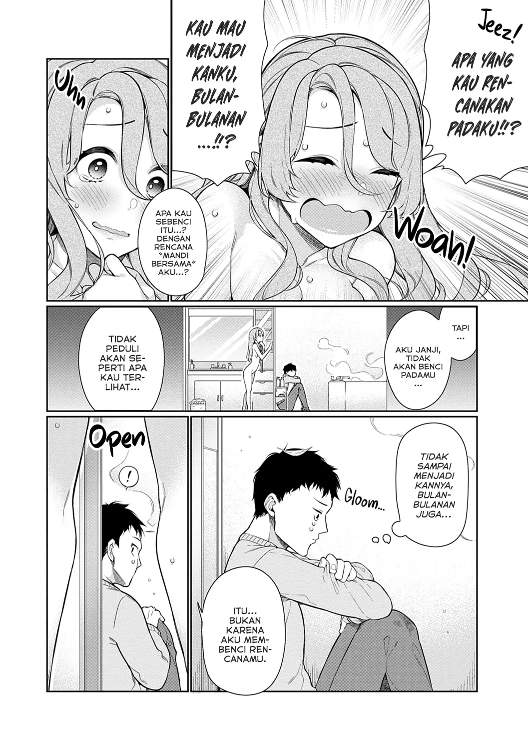 Ue no Okuchi to <b>Shita</b> <b>no</b> Okuchi to Chapter 1 End page 11.